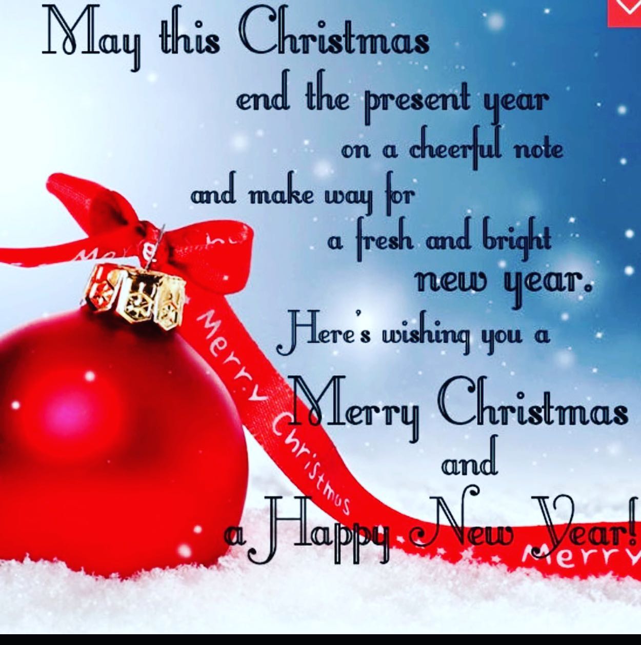 Merry Christmas to my Insta family! Eat. Drink and stay happy and safe!🎉🎄🥂